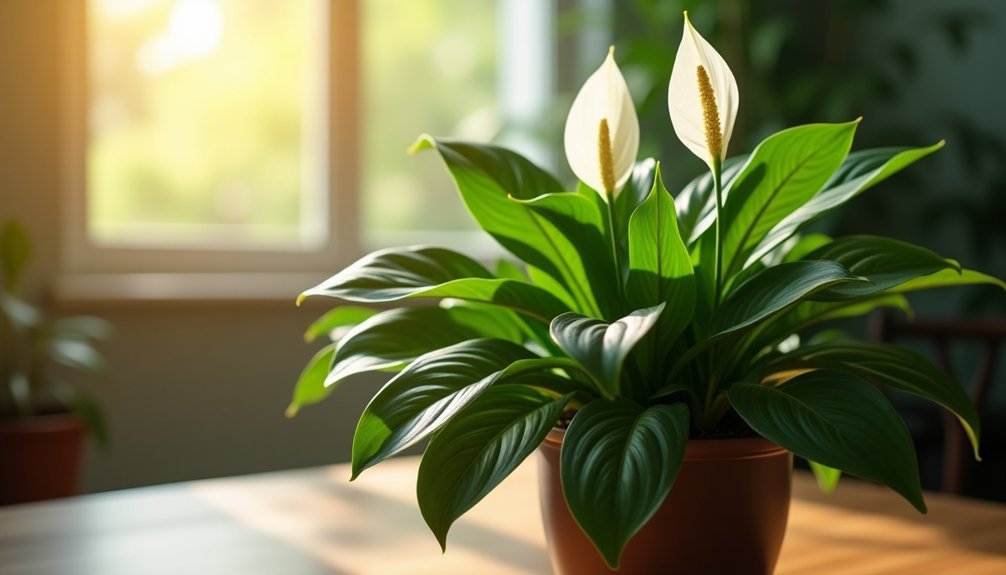 optimal temperatures for peace lilies