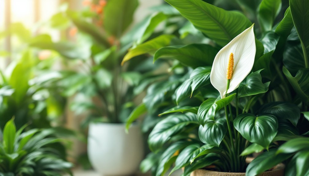 oxygen producing tropical plants