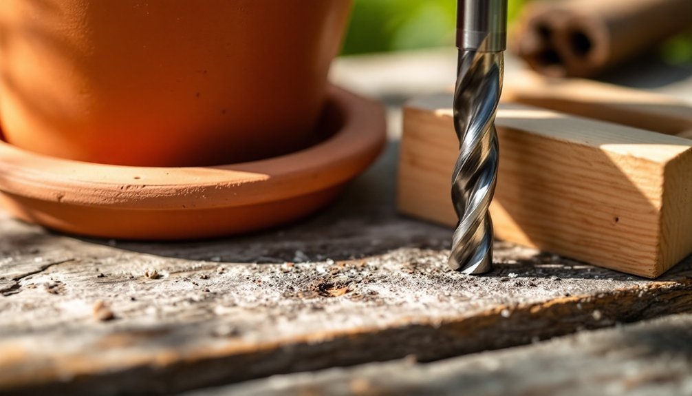 perfect drainage hole tools