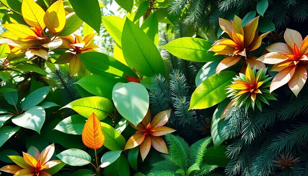 photosynthesis in plant species