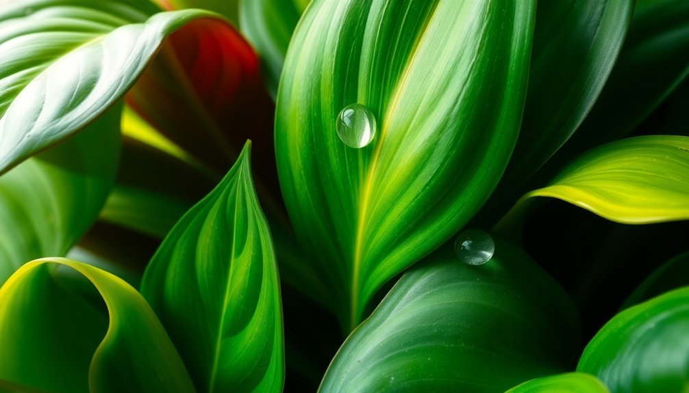 pollutant absorption by leaves