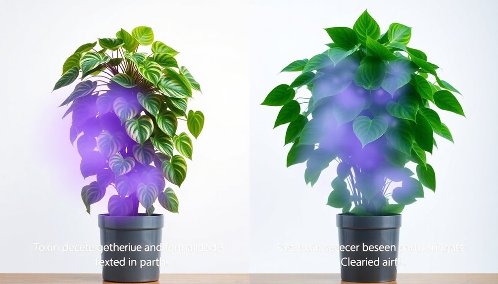 pothos natural vs modified