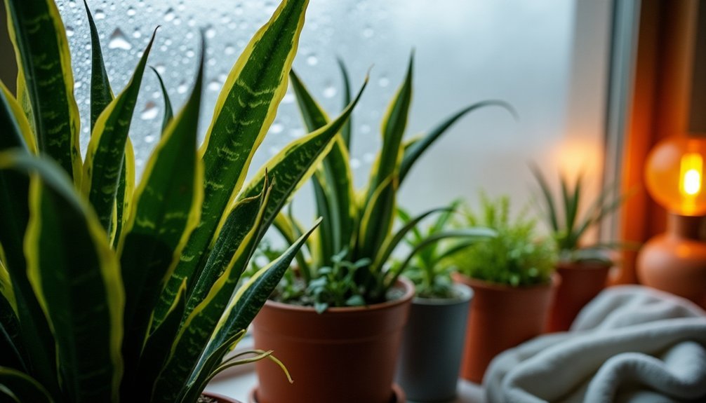 protect snake plants cold