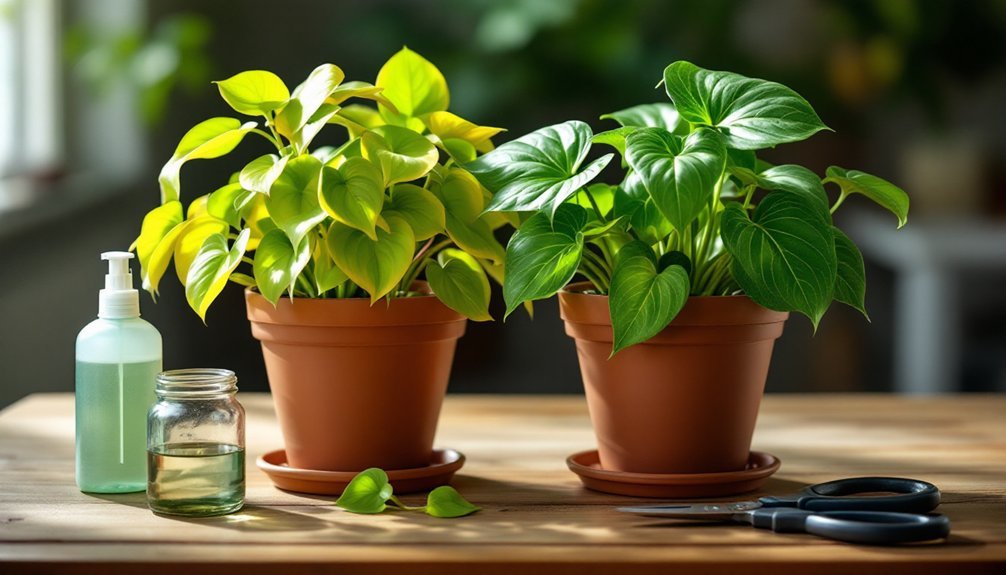 revive your wilting pothos