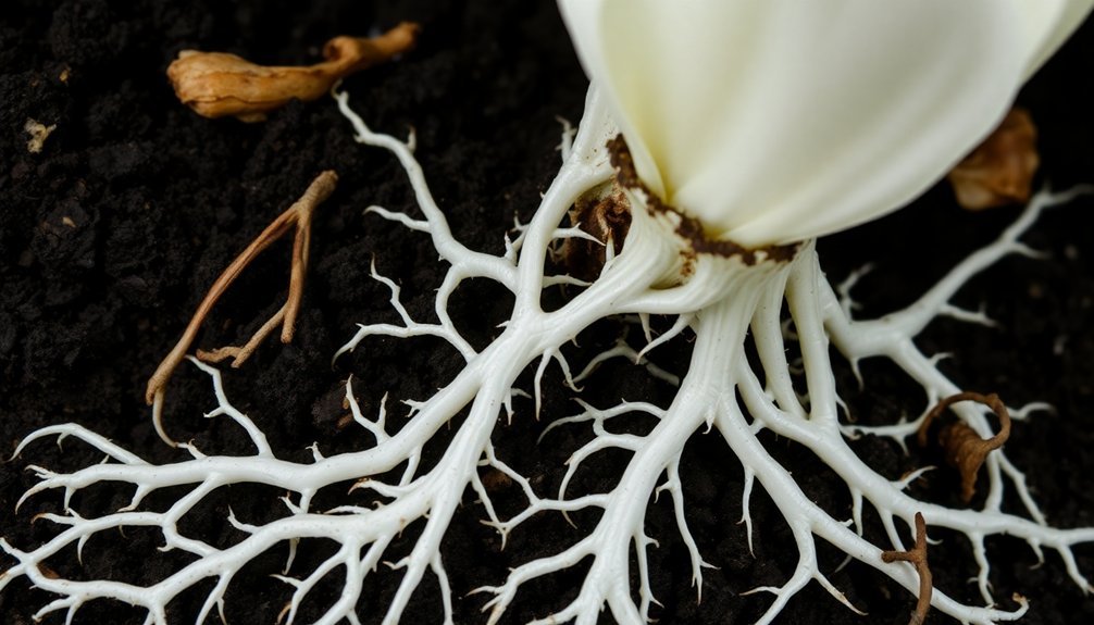 root system chemical decomposition