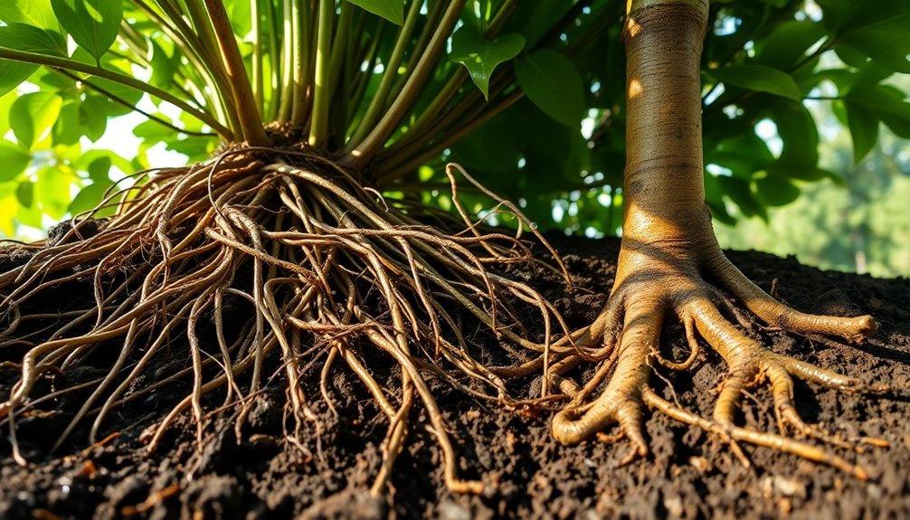 root systems and watering