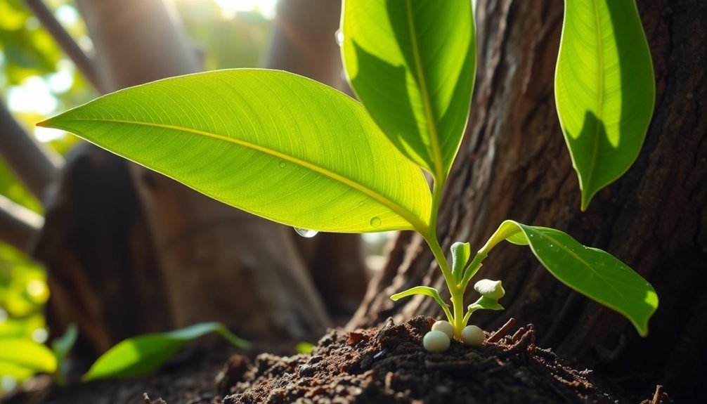 rubber tree growth cycles