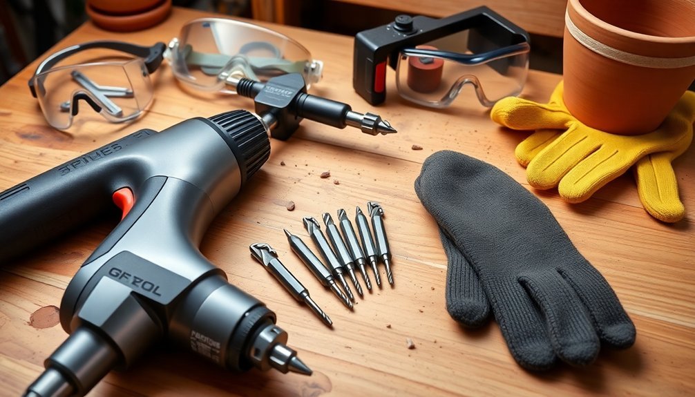 safety gear and organization
