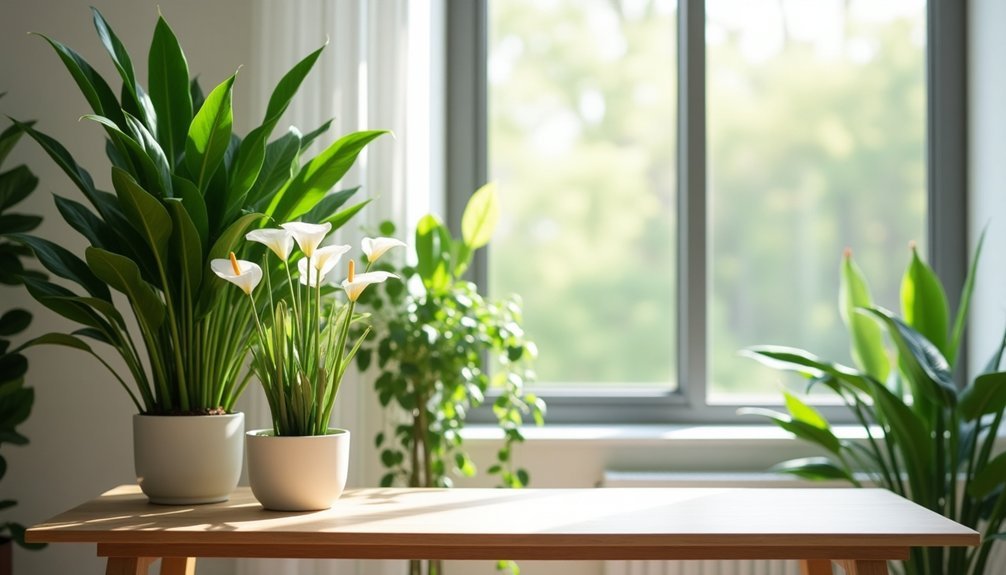 shade loving air cleaning plants