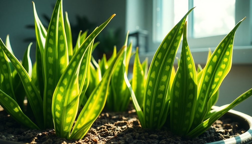 snake plant light requirements