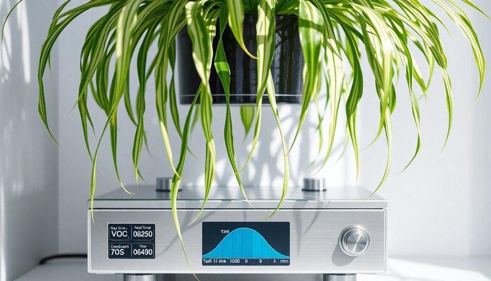 spider plant air purification