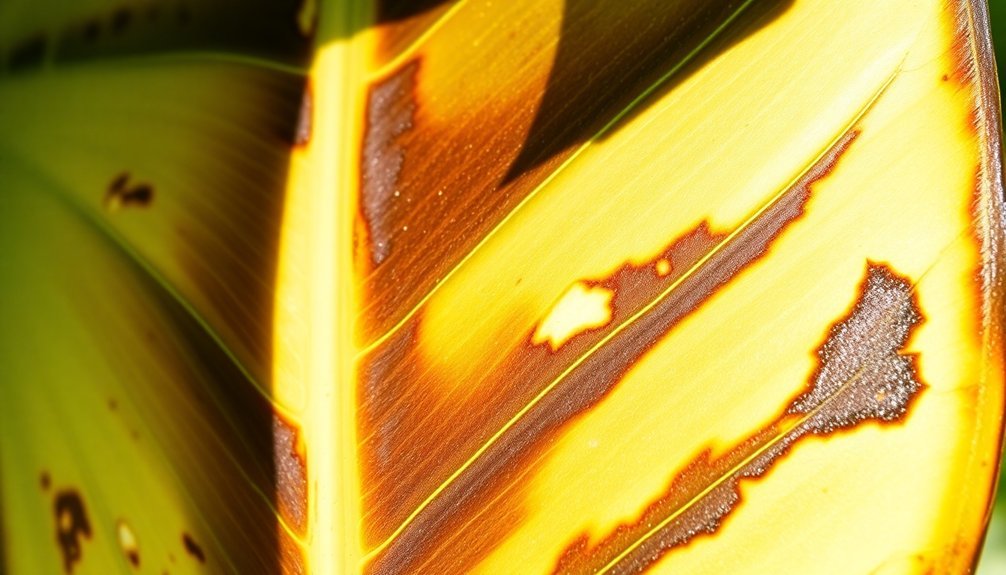 sunburn severity in plants