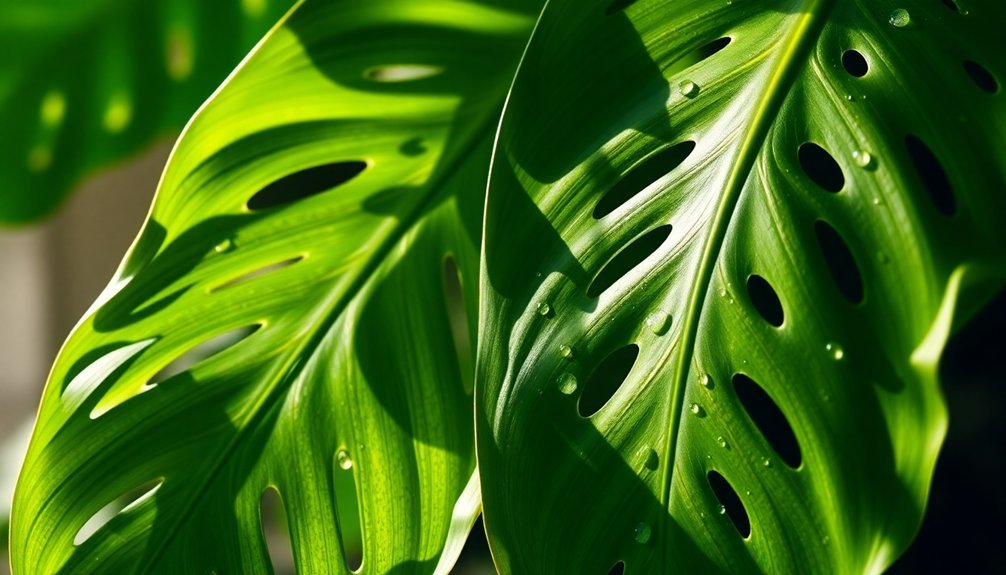 swiss cheese plant purifier