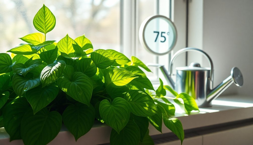 temperature affects watering frequency