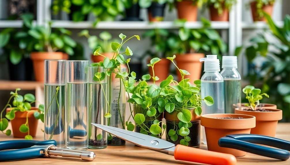 vine propagation tools needed