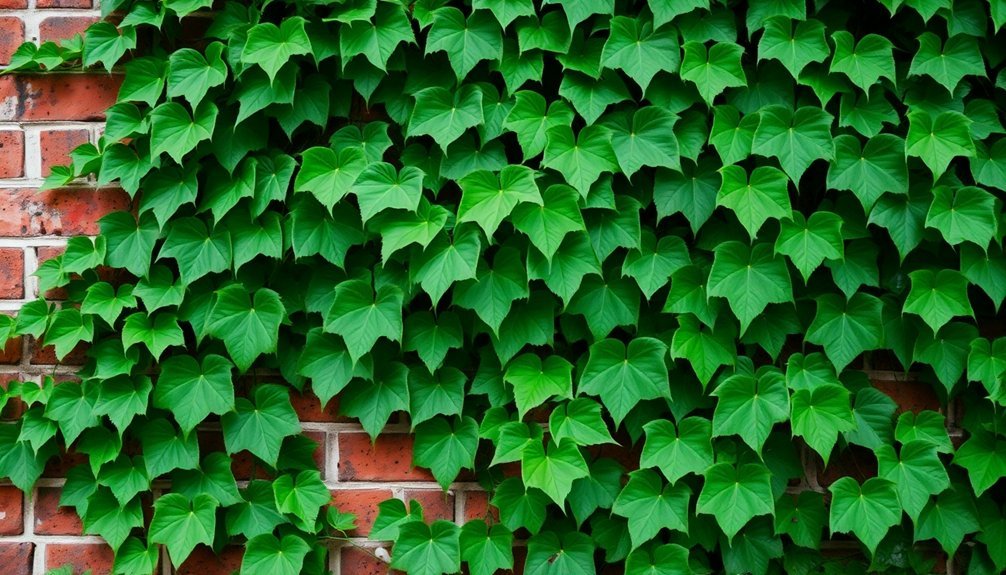 wall climbing air purifying plants