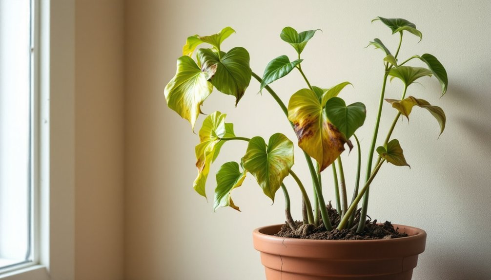 zz plant care indicators
