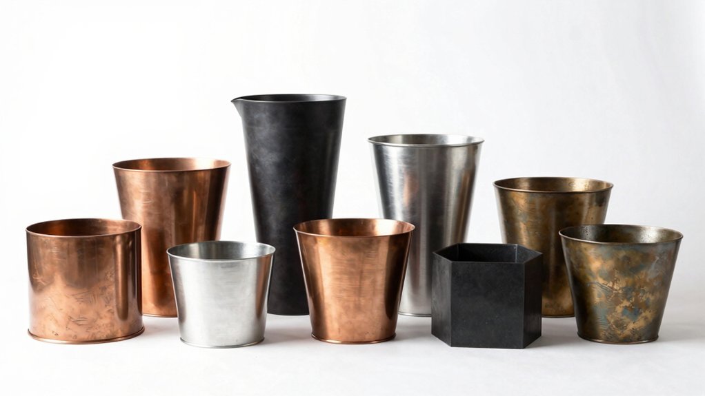 seven metal planters for 2026