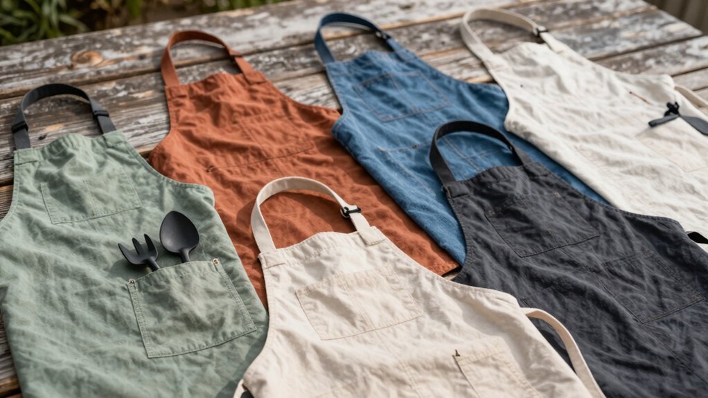 six best gardening aprons 2026