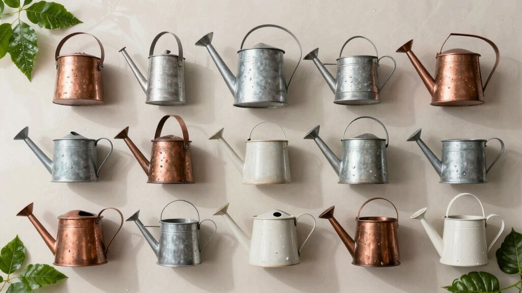 top long spout watering cans