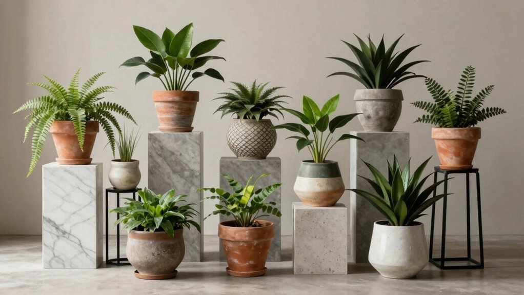 top tier pedestal planter picks